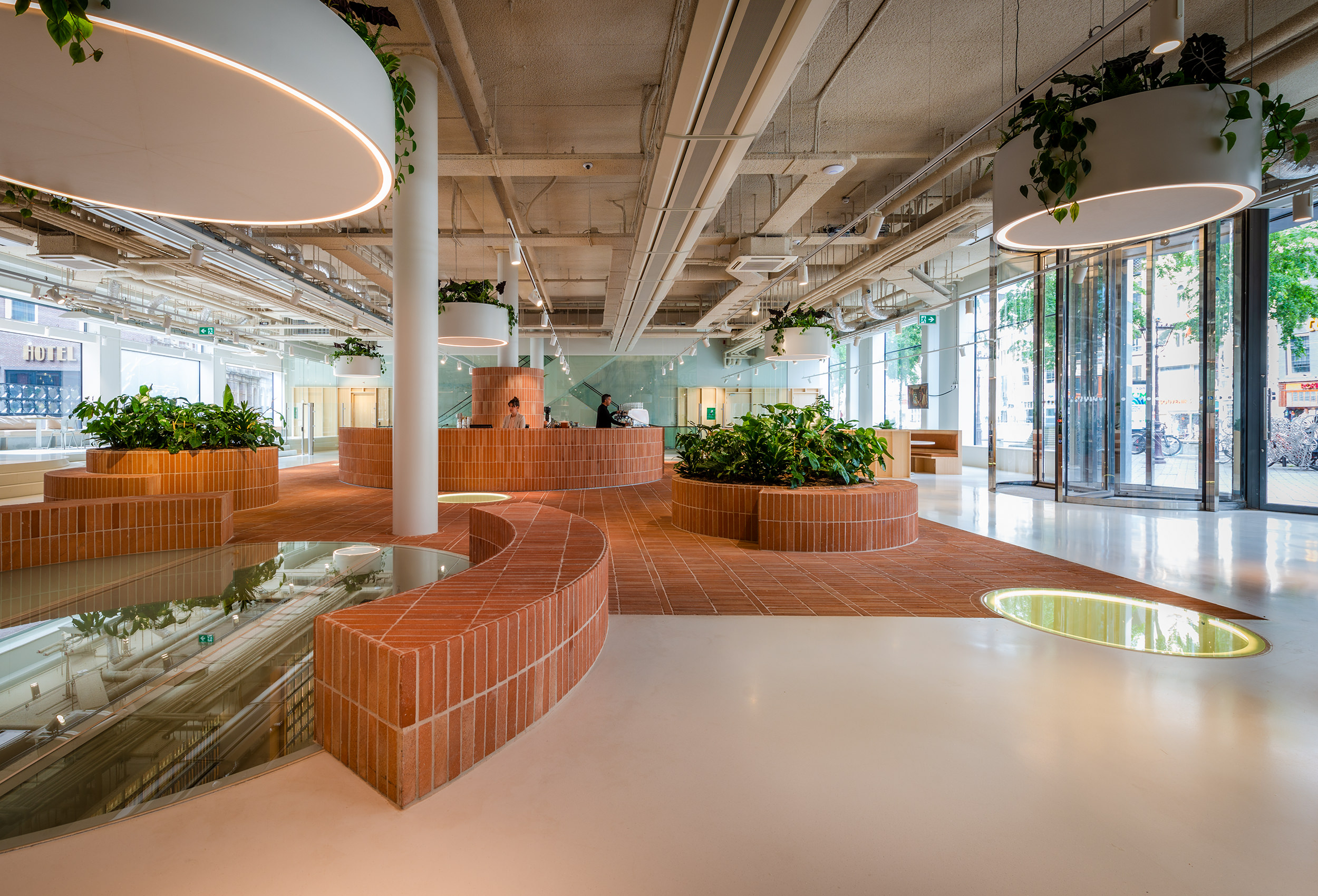 Adyen office headquarters interior design by TANK